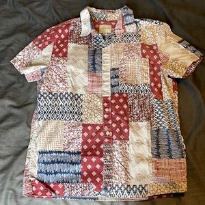 American Eagle short sleeve button up